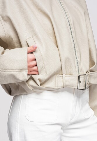 Veste mi-saison Ombre en beige