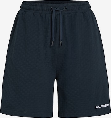 mėlyna Karl Lagerfeld Maudymosi trumpikės: priekis