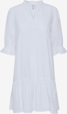 b.young Shirt Dress in White: front