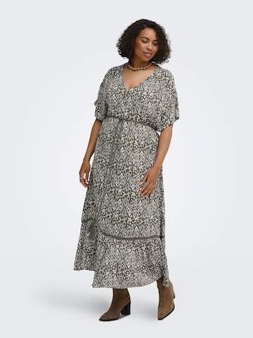 Robe-chemise 'CARViwi' ONLY Carmakoma en vert