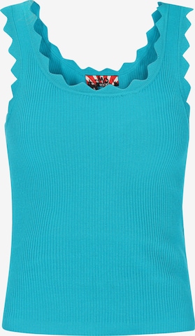 Tops en tricot MYMO en bleu : devant