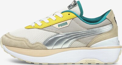 PUMA Sneakers laag 'Cruise Rider OQ' in de kleur Beige / Geel / Groen, Productweergave