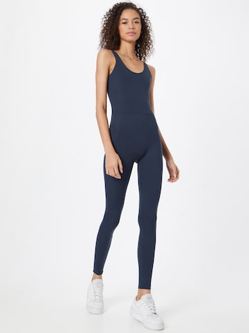Girlfriend Collective Sports Suit in Blue: front