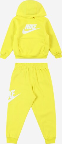 Nike Sportswear Träningsoverall i gul: framsida