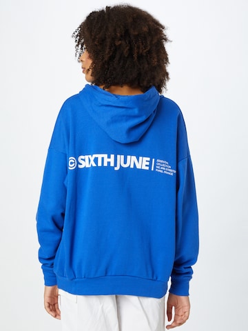 Sixth June Sweatshirt i blå