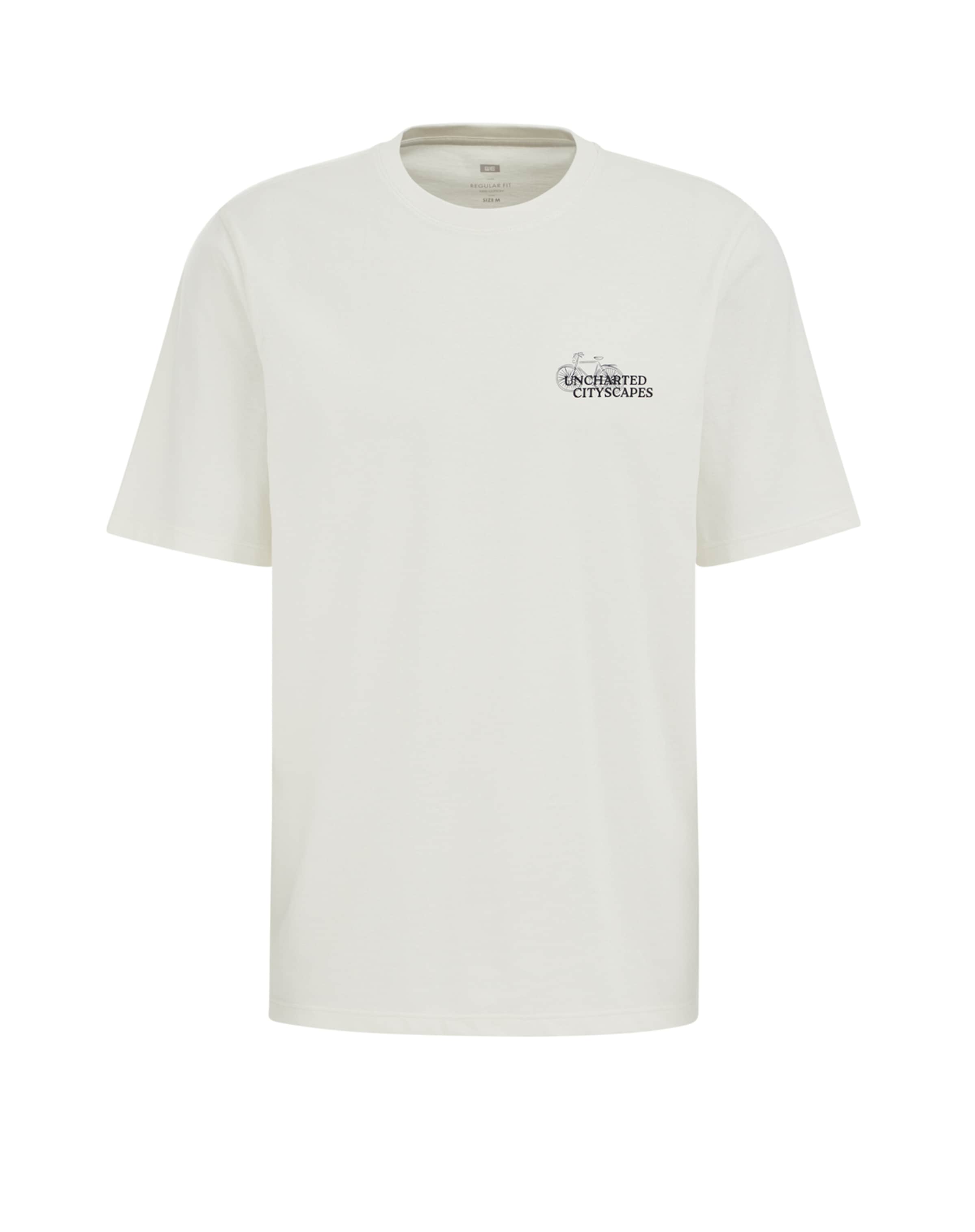 WE Fashion Majica | bež barva: sprednja stran