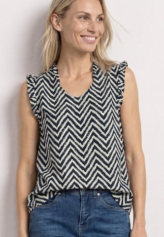 STREET ONE Bluse in Blau: Vorderseite