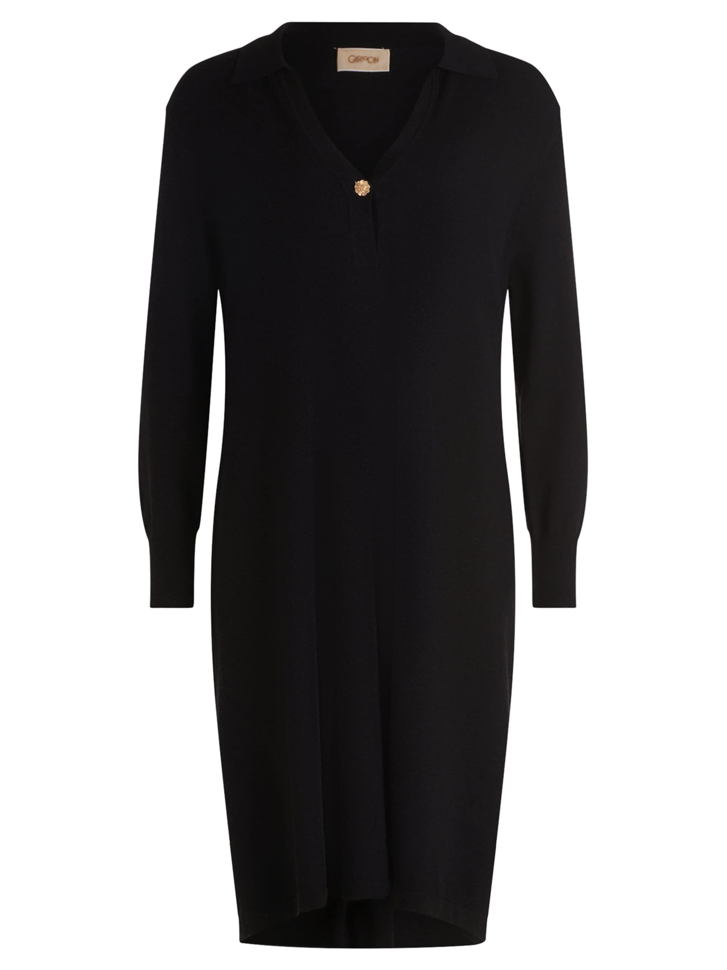 Abito in maglia di Cartoon in nero: frontale