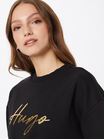 HUGO Sweatshirt 'Dakimara 1' in Schwarz