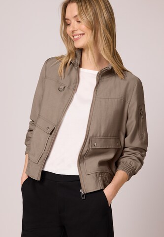 STREET ONE Between-Season Jacket 'Utility' in Brown: front