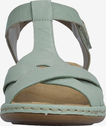 Rieker Sandaal 'Ledersandalen „Massa“' in Groen