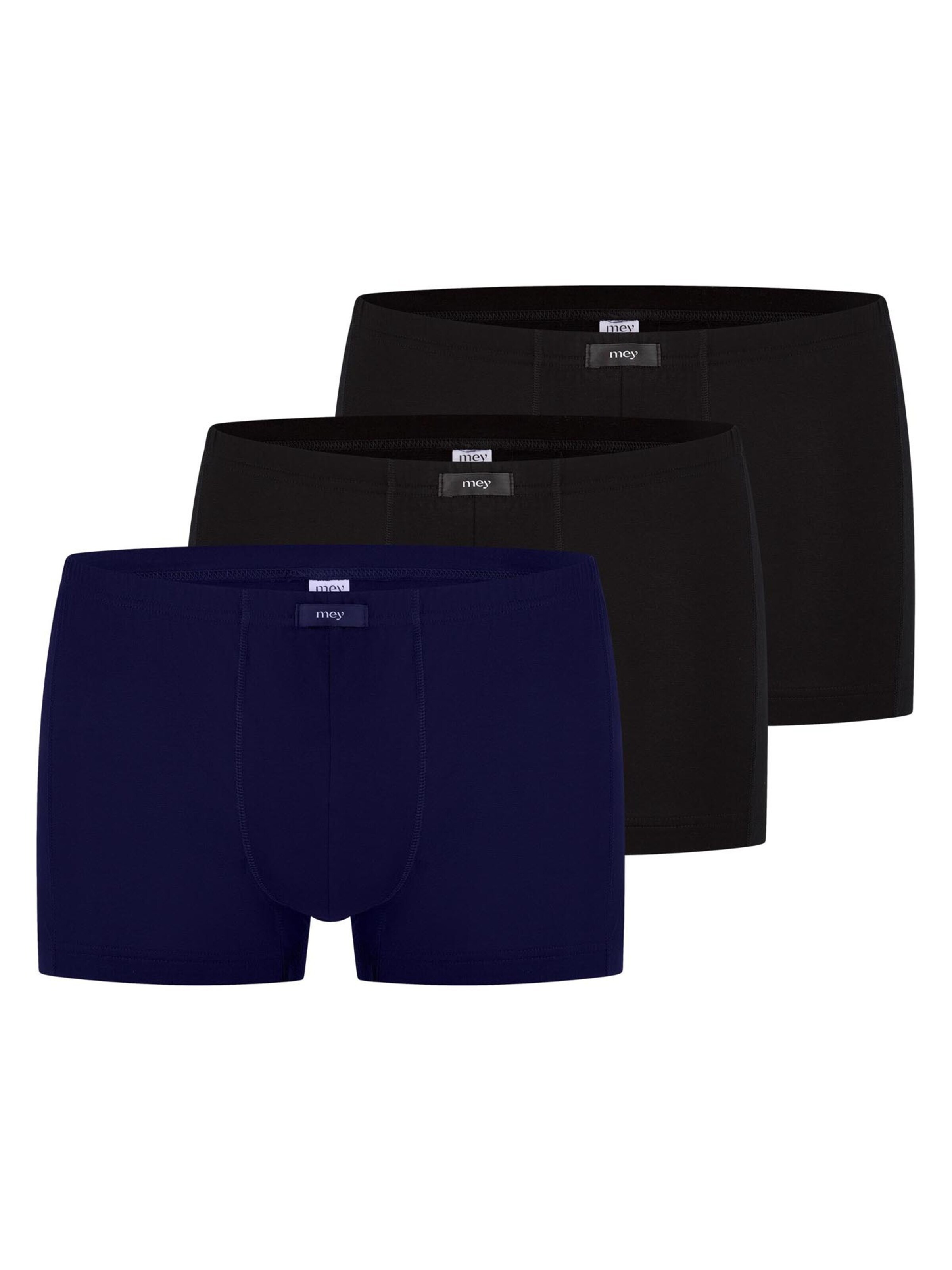 Mey Boxershorts 'Network'‌‌‌‌‌‌‌‌‌‌ in Schwarz: Vorderseite