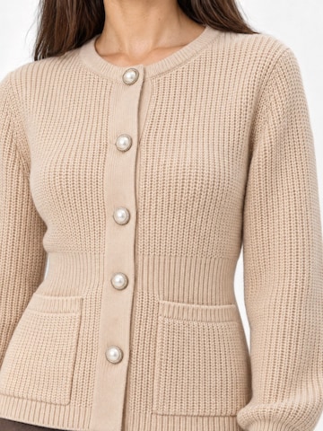 RYVAN Knit cardigan 'Strickjacken' in Beige