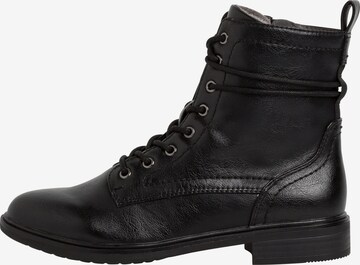 JANA Lace-Up Ankle Boots in Black