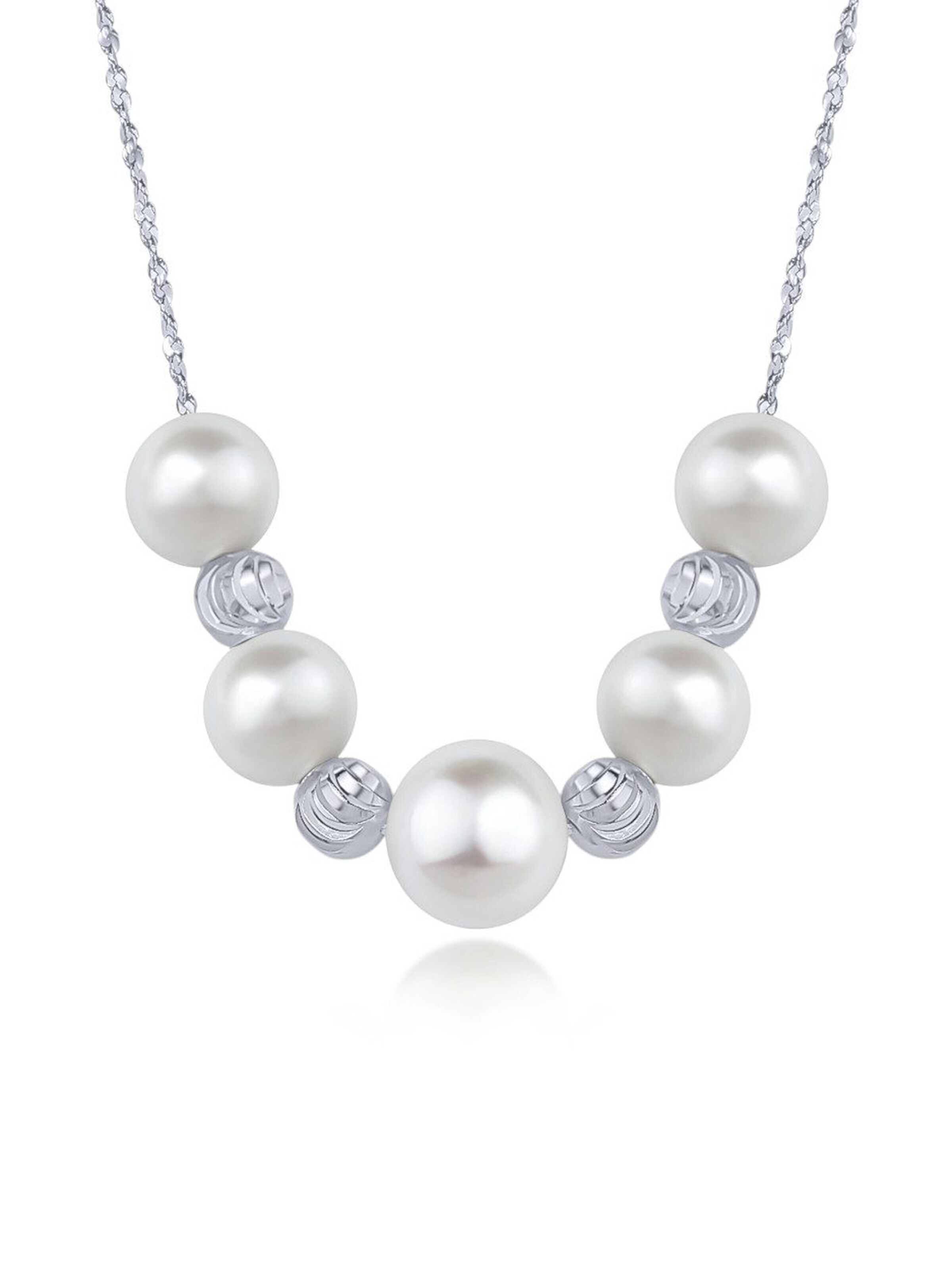 DANIEL CLIFFORD Necklace 'Maisy' in Silver: front