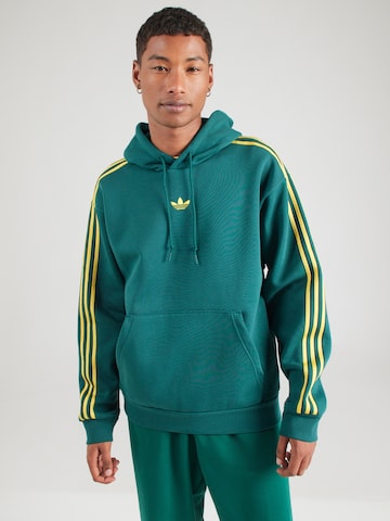 Felpa di ADIDAS ORIGINALS in verde: frontale