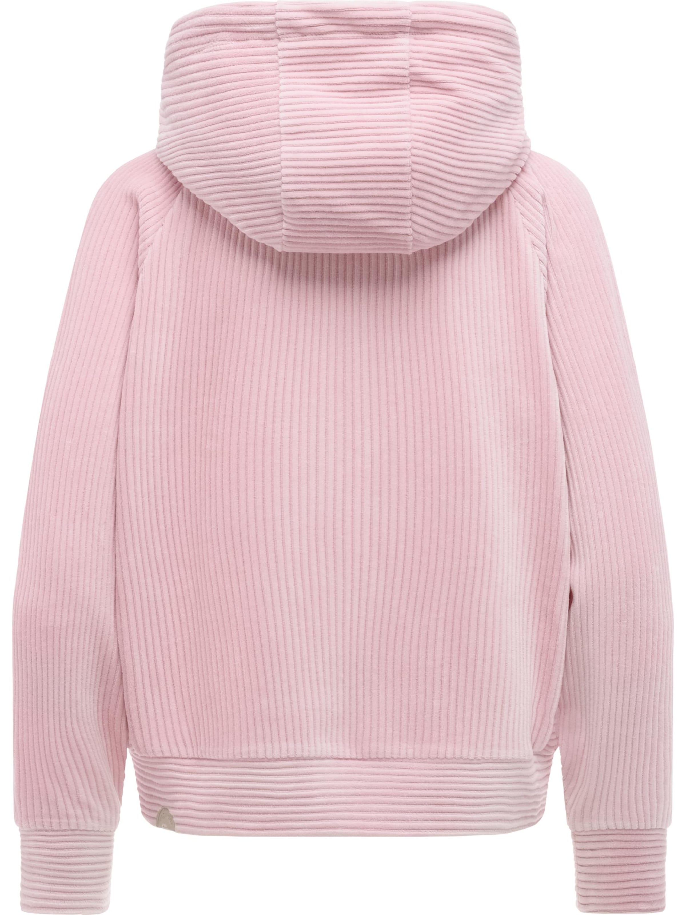 Ragwear Sweatvest 'Corduly' in Roze