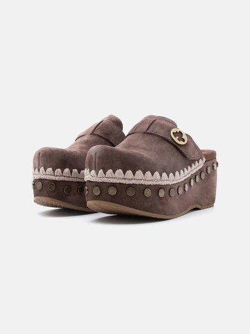 Sabots MOU en marron