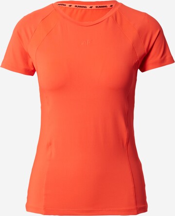 4F Functioneel shirt in Rood: voorkant