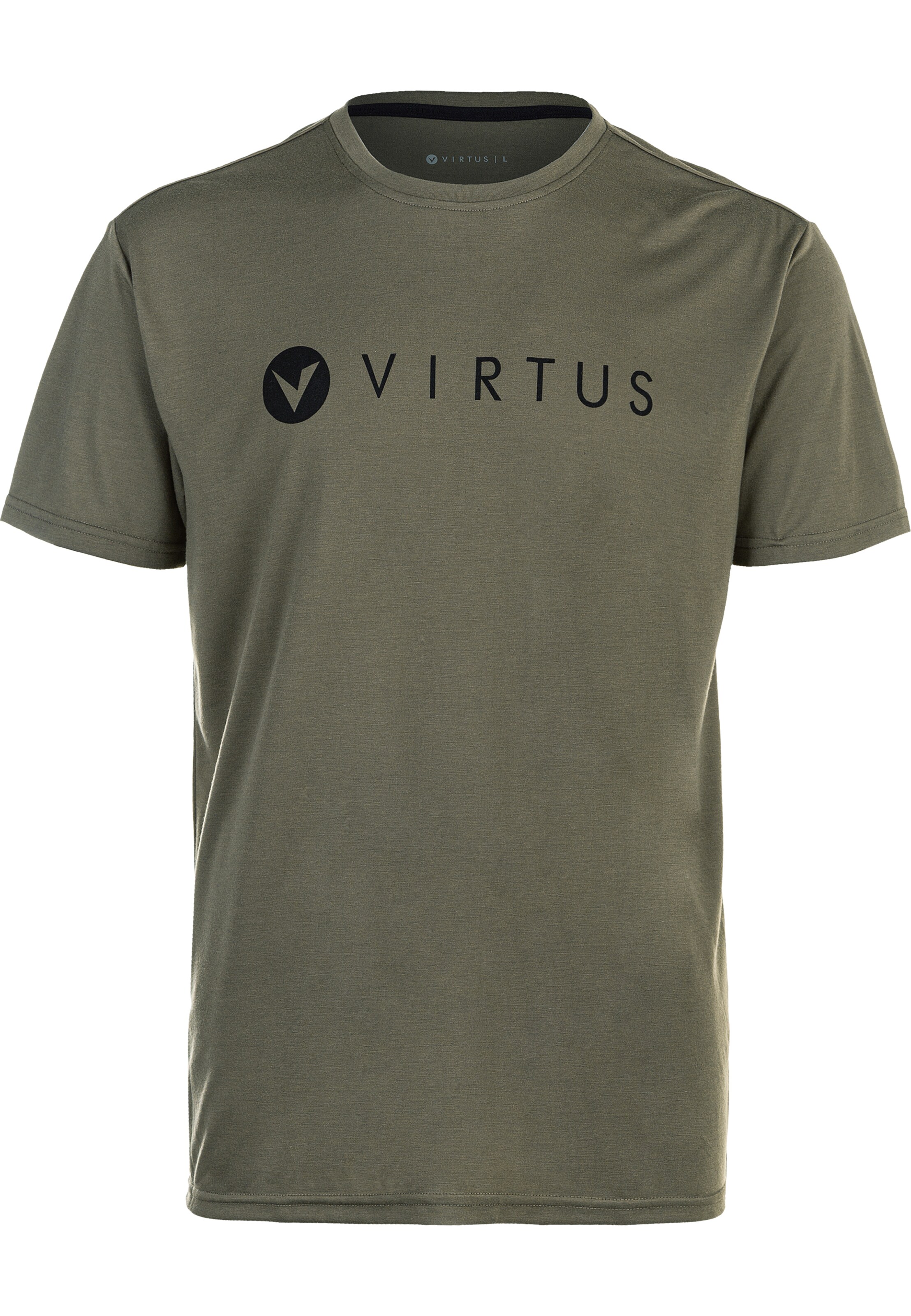 Virtus Functioneel shirt 'EDWARDO' in Groen: voorkant