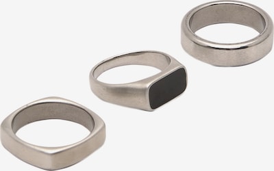 Pull&Bear Sormus värissä musta / hopea, Tuotenäkymä