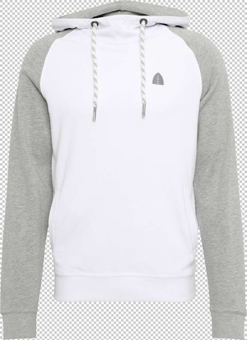 Sweat-shirt Just Rhyse en blanc : devant