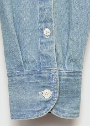 MANGO MAN Regular fit Button Up Shirt 'Robin' in Blue