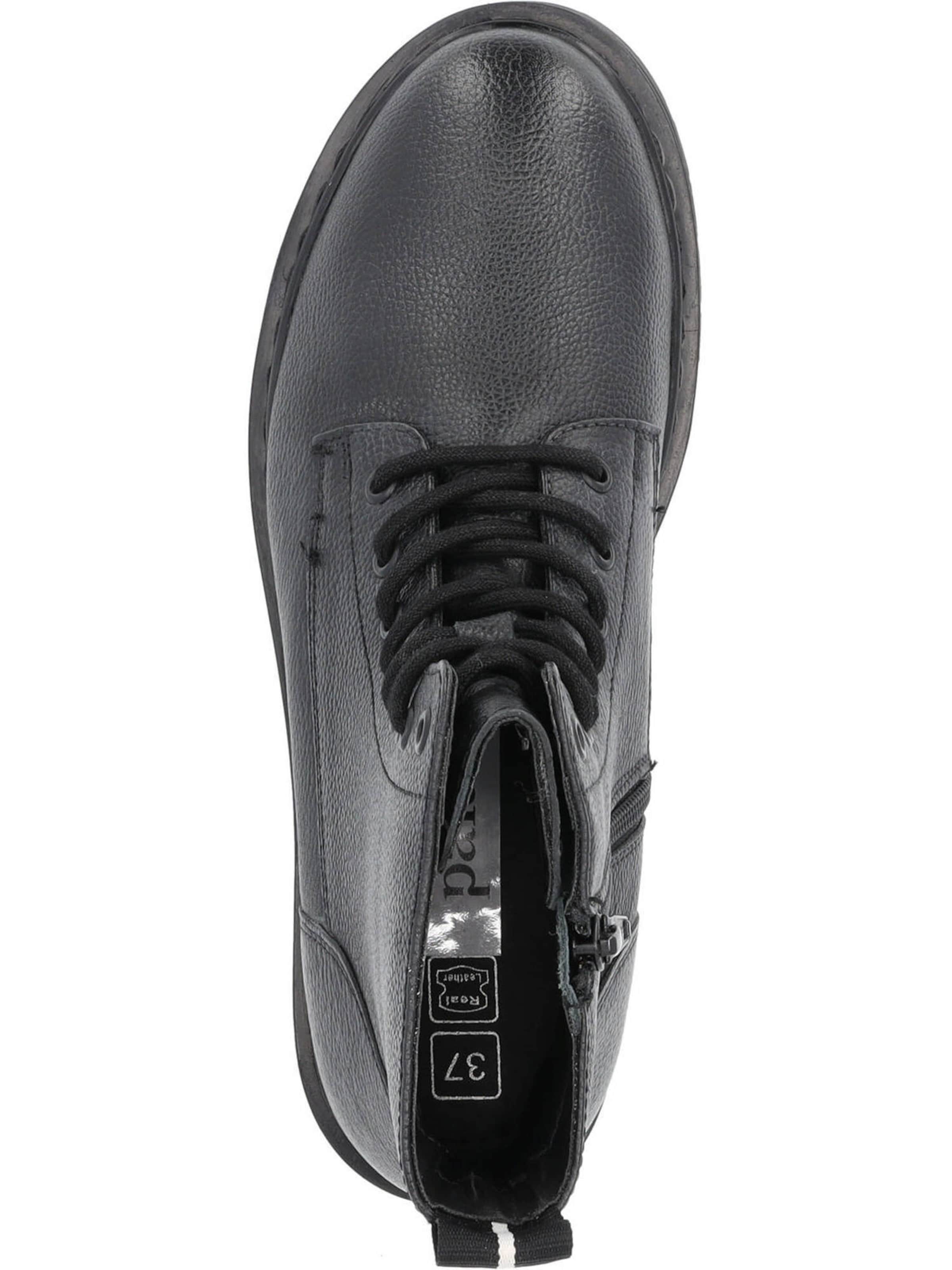 Bottines à lacets 'Balenas' Palado en noir