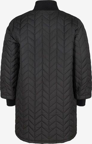 Zizzi Prehodna jakna 'Mcamp' | črna barva