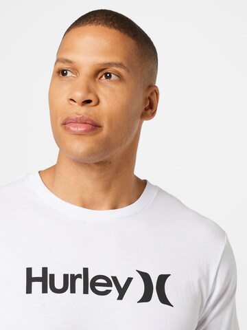 Hurley Sportshirt in Weiß