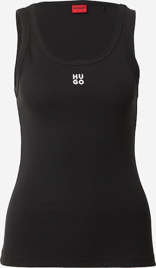 HUGO Top 'Datamia' - černá / bílá, Produkt
