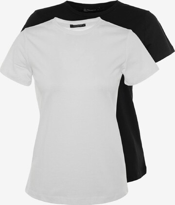 Trendyol Shirt in Zwart: voorkant