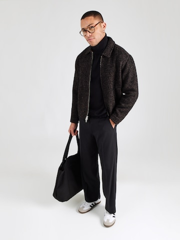 Abercrombie & Fitch Prechodná bunda - Hnedá