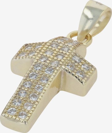 Akzent Pendant '"Finley" aus 925 Sterlingsilber, rhodiniert, langlebig' in Gold: front