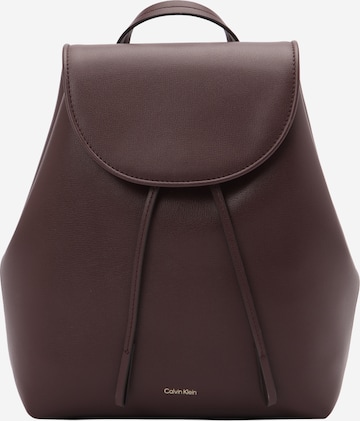 Calvin Klein Hátizsák - barna: elől