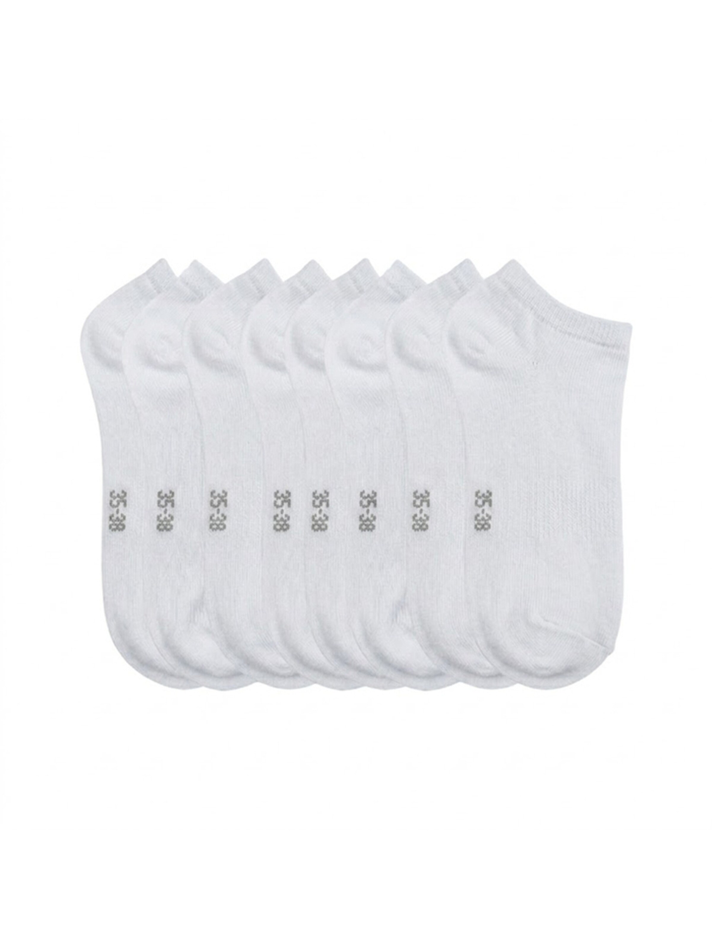 El Sueno Socks 'Sneaker Socken' in White: front