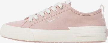 Pepe Jeans Sneakers 'Allen Band' in Pink: front