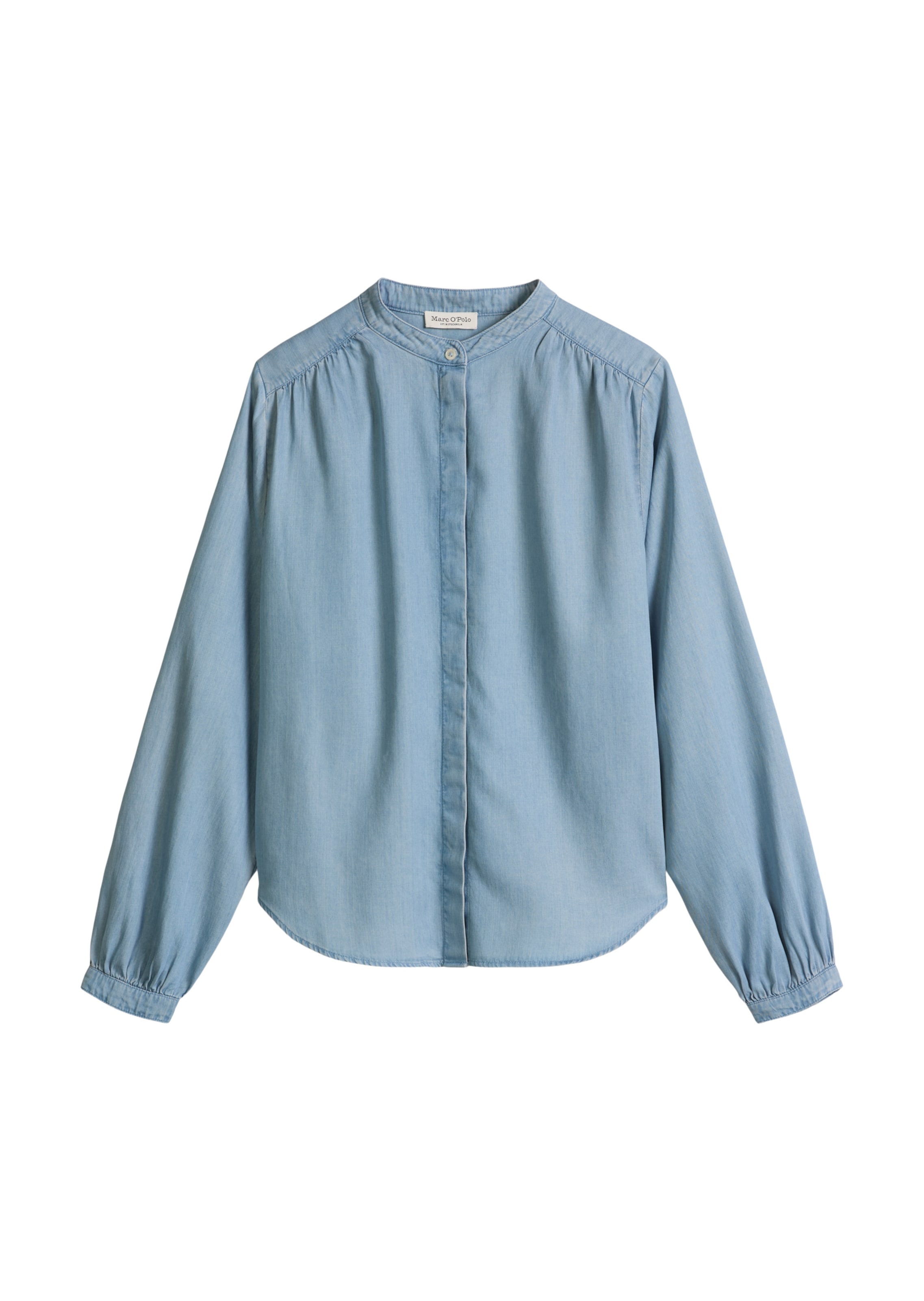 Marc O'Polo Bluse in Blau: Vorderseite