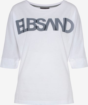 Elbsand Μπλουζάκι σε λευκό: μπροστά