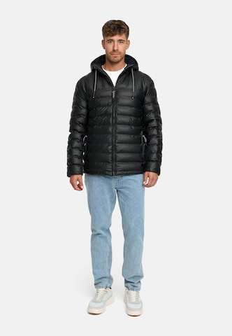 INDICODE JEANS Between-season jacket 'INAmiso' in Black