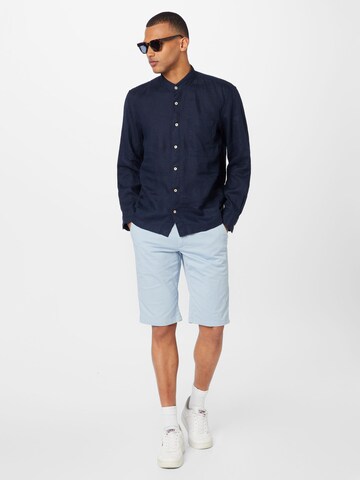 Marc O'Polo Regular fit Overhemd in Blauw