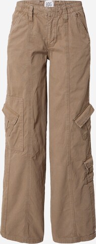 BDG Urban Outfitters Loosefit Hose in Grün: predná strana