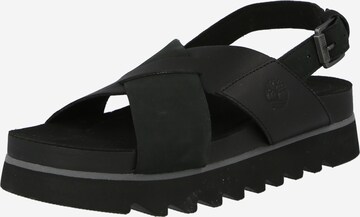 TIMBERLAND Sandal 'Santa Monica Sunrise' i svart: framsida