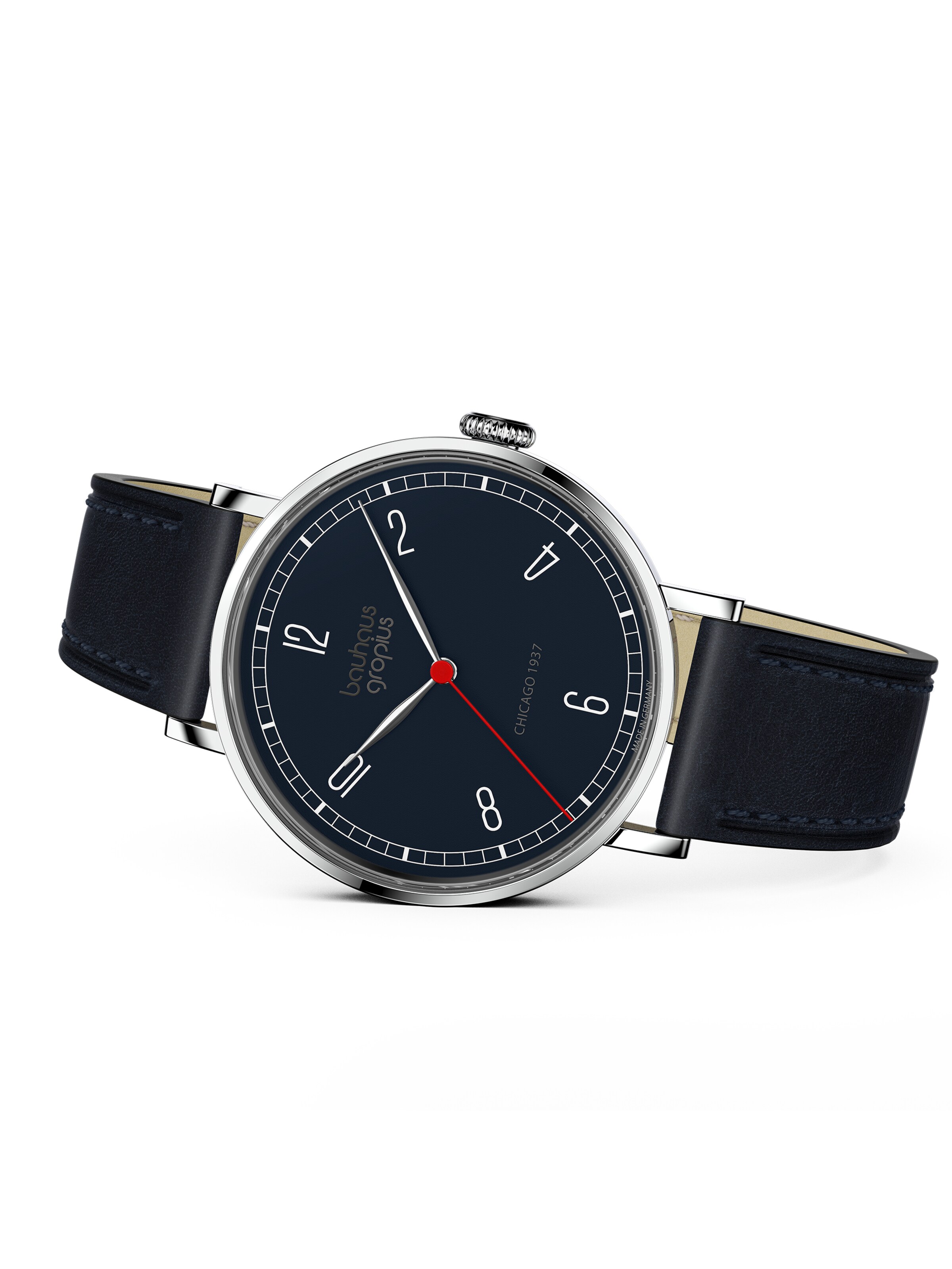 WALTER GROPIUS Analog Watch 'CHICAGO' in Blue