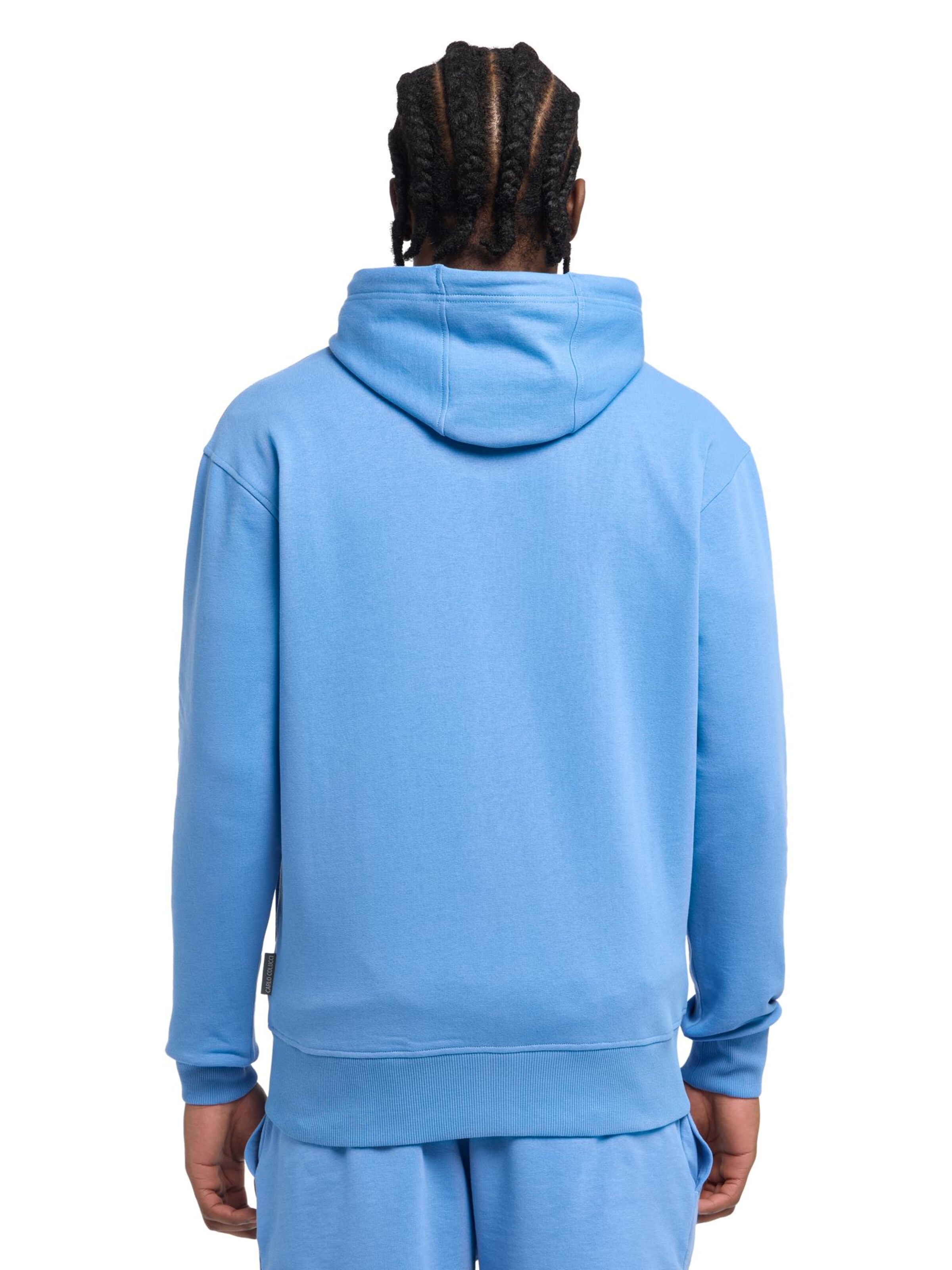 Carlo Colucci Sweatjacke 'Dender' in Blau