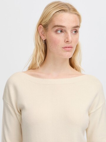 ICHI Sweater in Beige