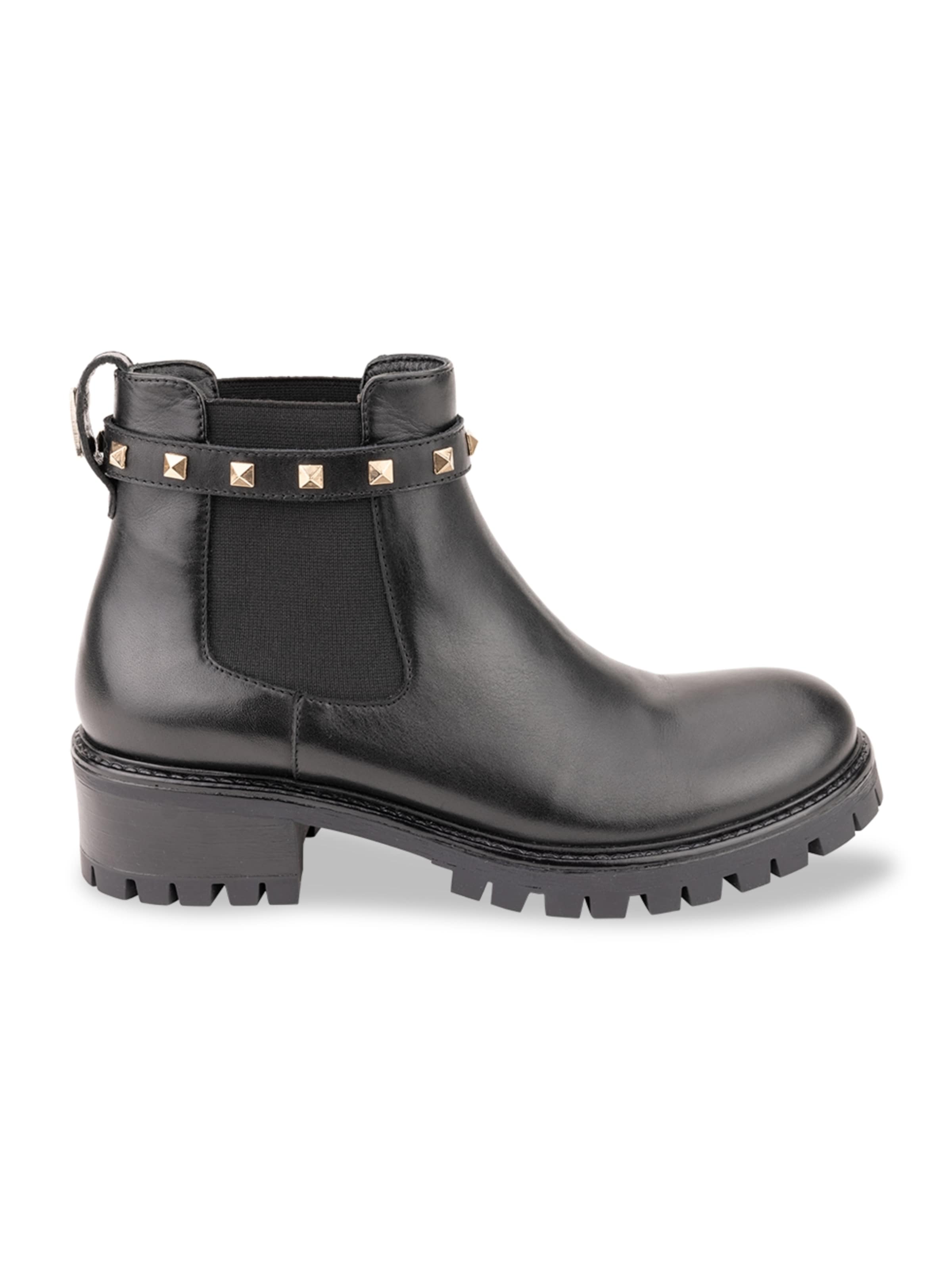 Ankle boots 'Zazou' di Les Tropéziennes in nero: frontale