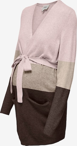 lillā Only Maternity Adīta jaka 'OLMQUEEN': no priekšpuses