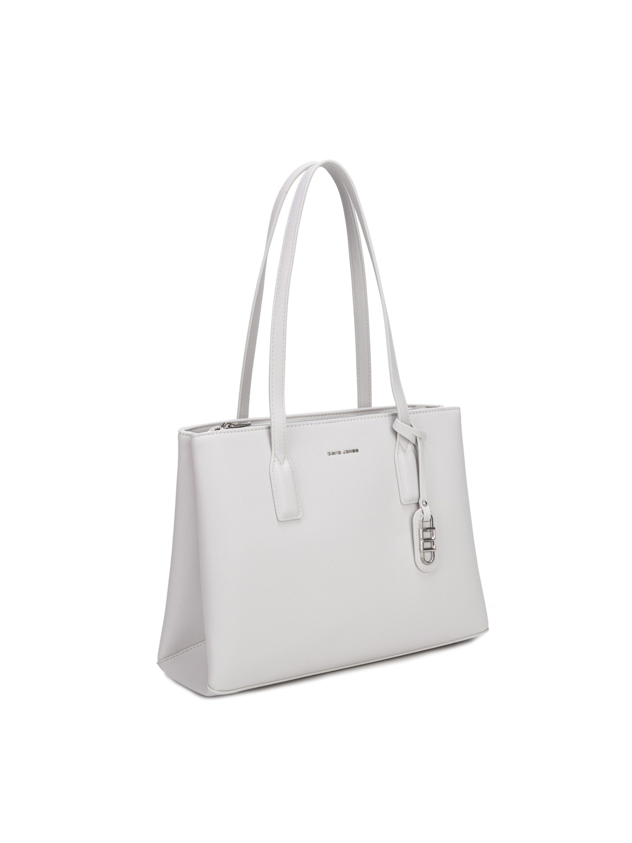 Borsa a spalla 'Borsa a Spalla David Jones Ecopelle Saffiano Doppi Manici' di David Jones in beige