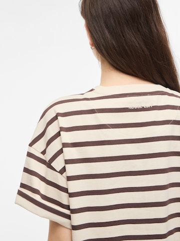 T-shirt ROUGE EDIT en beige